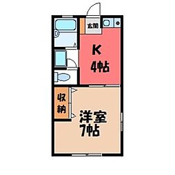 コーポ小川 1階/-
