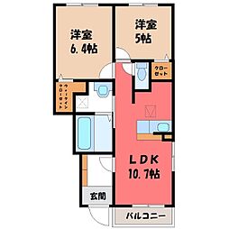 東武日光線 北鹿沼駅 徒歩20分
