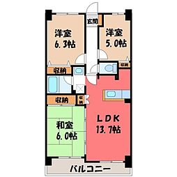 JR東北本線 宇都宮駅 徒歩15分