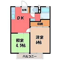 JR東北本線 宇都宮駅 バス10分 滝谷町下車 徒歩15分 1階/-