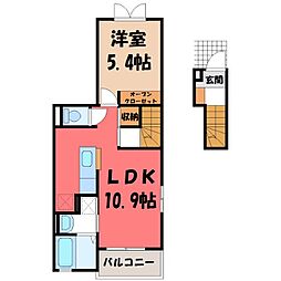 ガーデン クレール III 2階/-