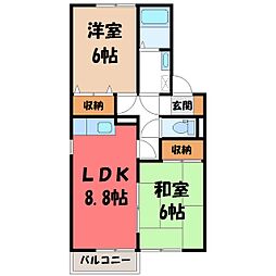 サンセール B棟 1階/-