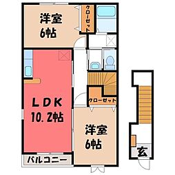 プラティーク晃望台 2階/-