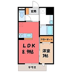 ラ・サンテ A 1階
