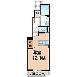 東武日光線 新鹿沼駅 徒歩8分 1階/-
