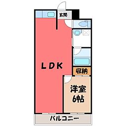 JR東北本線 宇都宮駅 バス20分 平松下車 徒歩5分 3階/-