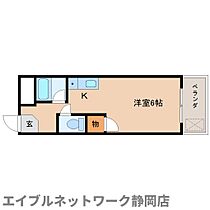 静岡県静岡市葵区安西5丁目（賃貸マンション1R・3階・19.44㎡） その2