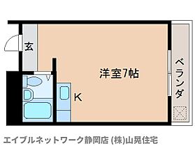 静岡県静岡市駿河区手越原（賃貸マンション1R・1階・21.96㎡） その2