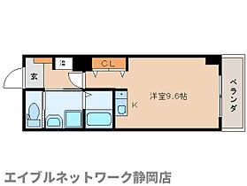 静岡県静岡市葵区鷹匠1丁目（賃貸マンション1R・2階・26.77㎡） その2