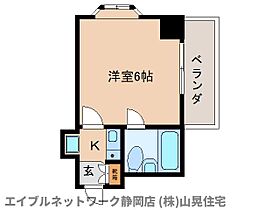 静岡県静岡市葵区三番町（賃貸マンション1R・3階・18.09㎡） その2