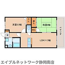 静岡県静岡市駿河区石田3丁目（賃貸マンション2LDK・1階・51.77㎡） その2