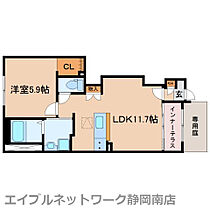 静岡県焼津市五ケ堀之内（賃貸マンション1LDK・1階・43.24㎡） その2