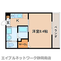 静岡県静岡市駿河区大谷（賃貸マンション1K・2階・28.00㎡） その2