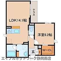 静岡県静岡市駿河区泉町（賃貸マンション1LDK・1階・49.44㎡） その2