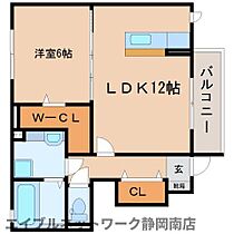 静岡県焼津市小土（賃貸アパート1LDK・1階・48.06㎡） その2