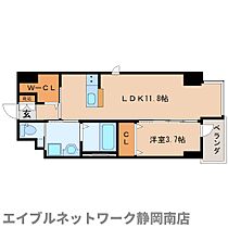 静岡県静岡市駿河区馬渕1丁目（賃貸マンション1LDK・1階・40.08㎡） その2