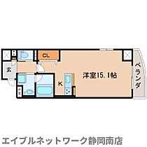 静岡県静岡市駿河区泉町（賃貸マンション1R・1階・38.67㎡） その2