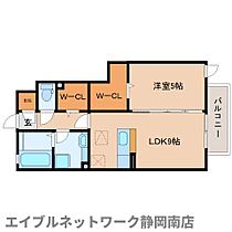 静岡県静岡市駿河区池田（賃貸アパート1LDK・1階・41.25㎡） その2