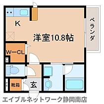 静岡県静岡市駿河区馬渕2丁目（賃貸マンション1R・1階・31.07㎡） その2