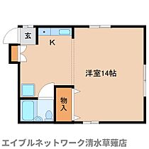 静岡県静岡市清水区草薙一里山（賃貸アパート1R・2階・26.84㎡） その2