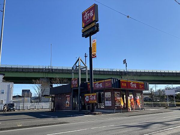 周辺：【ファーストフード】すき家 清水鳥坂店まで1855ｍ