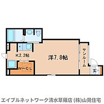 静岡県静岡市清水区楠新田（賃貸アパート1R・1階・27.90㎡） その2