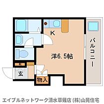 静岡県静岡市清水区長崎南町（賃貸マンション1R・2階・18.30㎡） その2