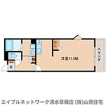 静岡県静岡市清水区吉川（賃貸マンション1R・3階・35.37㎡） その2