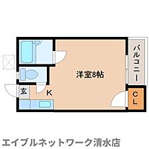 静岡県静岡市清水区三保（賃貸アパート1R・2階・19.09㎡） その2