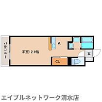 静岡県静岡市清水区折戸4丁目（賃貸マンション1K・3階・30.16㎡） その2