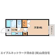 静岡県静岡市清水区春日2丁目（賃貸アパート1K・1階・19.40㎡） その2