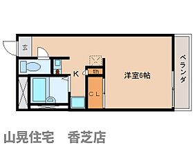 奈良県香芝市五位堂（賃貸マンション1K・3階・20.28㎡） その2