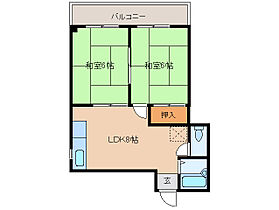 奈良県天理市田部町（賃貸マンション2LDK・2階・40.00㎡） その2