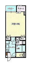 オーベルＡ・Ｒ・ｉ 207 ｜ 富山県富山市有沢（賃貸マンション1K・2階・32.10㎡） その2