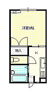 レヴール綾田 Ｂ215 ｜ 富山県富山市綾田町２丁目（賃貸アパート1K・2階・26.49㎡） その2