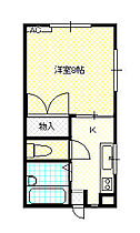 レヴール綾田 Ｂ217 ｜ 富山県富山市綾田町２丁目（賃貸アパート1K・2階・26.49㎡） その2