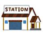 周辺：その他周辺「越中中川駅まで1000ｍ」
