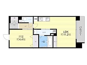 GLUCKMAISON／S-EBIE11  ｜ 大阪府大阪市福島区海老江１丁目5番57号（賃貸マンション1LDK・7階・38.24㎡） その2