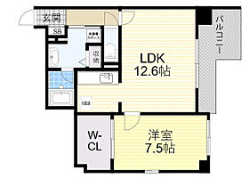 大阪府大阪市西区南堀江２丁目5番3号（賃貸マンション1LDK・3階・50.48㎡） その2