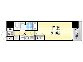 大阪府大阪市西区京町堀２丁目2番6号（賃貸マンション1K・13階・28.06㎡） その2