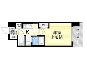 大阪府大阪市西区九条２丁目4番9号（賃貸マンション1K・15階・21.60㎡） その2