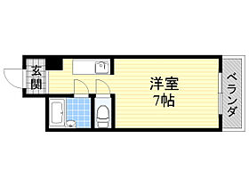 エミネントヤナセ  ｜ 大阪府大阪市北区同心２丁目6番13号（賃貸マンション1R・2階・20.21㎡） その2