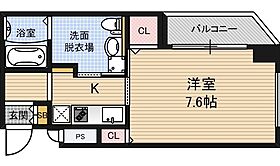 大阪府大阪市福島区吉野１丁目21番23号（賃貸マンション1K・4階・27.32㎡） その2