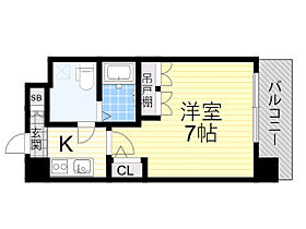 アッシュレジデンス吉野  ｜ 大阪府大阪市福島区吉野４丁目28番19号（賃貸マンション1K・4階・22.19㎡） その2