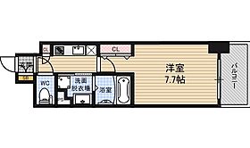 大阪府大阪市北区堂島２丁目（賃貸マンション1K・4階・25.84㎡） その2