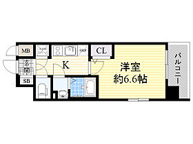 大阪府大阪市西区江戸堀３丁目2番21号（賃貸マンション1K・8階・22.76㎡） その2