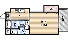 大阪府大阪市福島区福島６丁目21番19号（賃貸マンション1K・2階・21.04㎡） その2