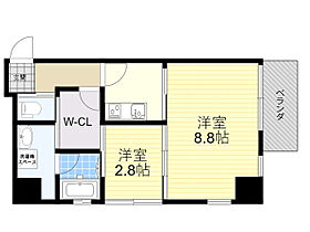 大阪府大阪市西区南堀江１丁目22番6号（賃貸マンション2K・4階・33.75㎡） その2