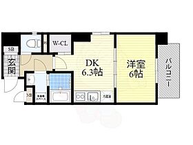 大阪府大阪市北区豊崎５丁目3番8号（賃貸マンション1DK・12階・33.04㎡） その2