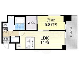 大阪府大阪市北区同心２丁目1番34号（賃貸マンション1LDK・6階・42.05㎡） その2